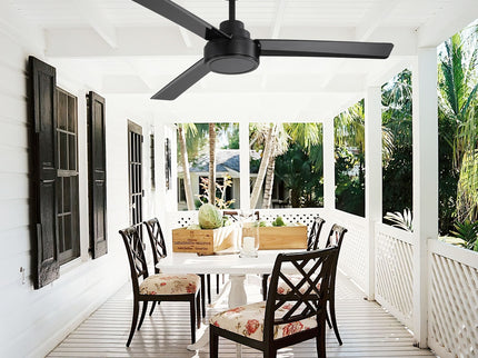52" Ceiling Fan With Remote Control, 6 Speed Reversible DC Motor, 3 Blades