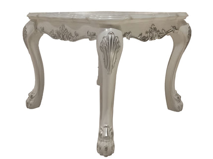 Dresden - End Table - Bone White