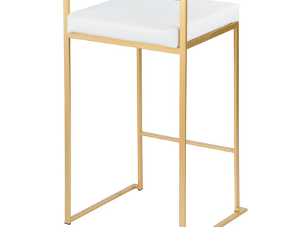 Fuji - Contemporary / Glam Design Counter Stool (Set of 2)