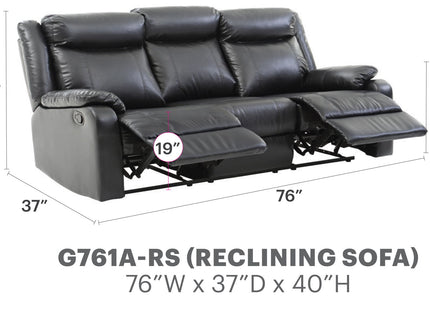 Contemporary Three Seater Sofa