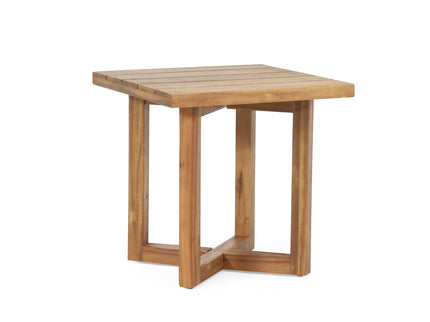 Ella - Square Side Table With Cross Stretcher Base