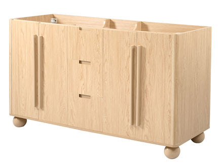 Bathroom Vanity Cabinet Only, 3 Drawers 4 Doors, Soft Close, Adjustable Shelf - Wood