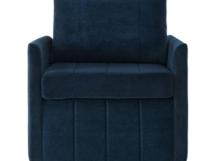 Upholstered Convertible Sleeper Sofa With 5 Position Backrest, Side Pockets, Storage