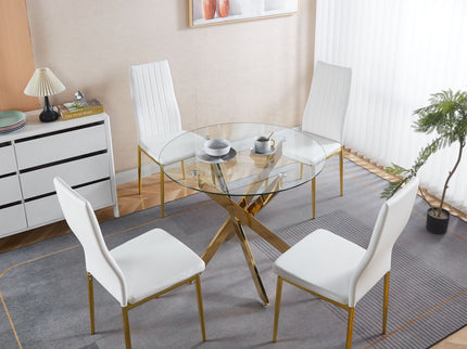 Elegant Legs Dining Chair (Set of 4)