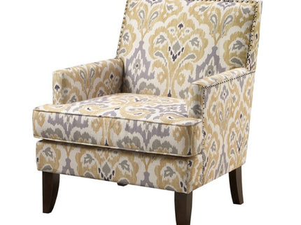 Colton - Track Arm Club Chair With Nailhead Trim