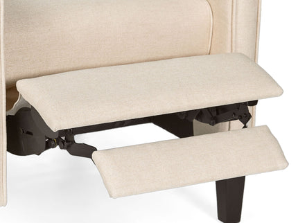 Minimalist Design Fabric Push Back Chair