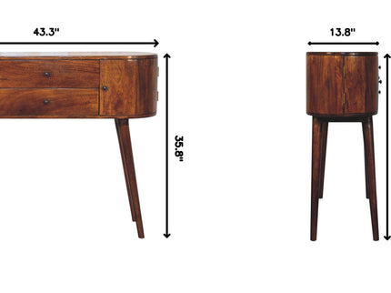 Grove Console Table - Brown