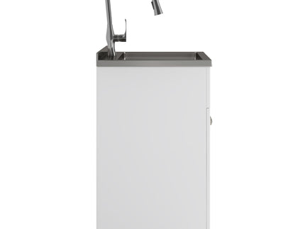 Beckham - Laundry Cabinet & Faucet And Stainless Steel Sink