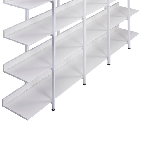 Vintage Industrial 5 Tier Open Bookcase