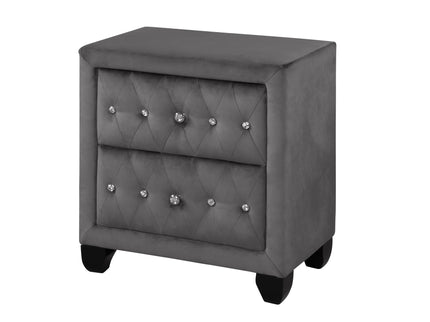King 5 Piece Bedroom Set Made - Gray