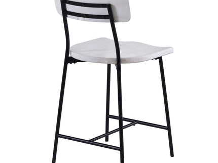 Badin - Counter Stool - White Washed