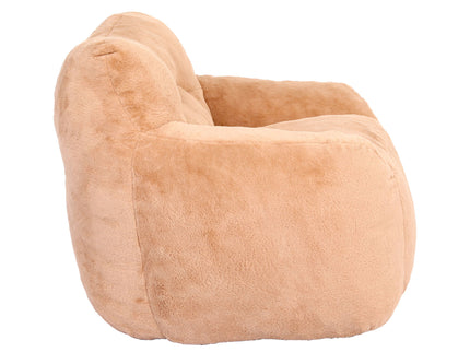 Beanbag Sofa Chair With Armrests Stuffed High Density Foam