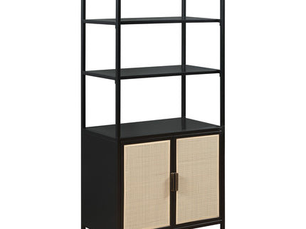 Kenneth - 3 Shelf Radio Weave Accent Cabinet