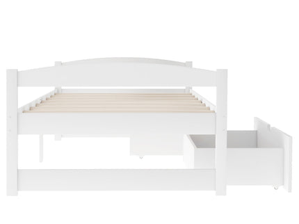 Platform Bed With 2 Drawers