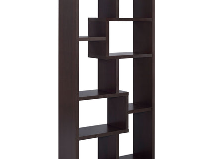 8 Shelf Geometric Bookcase