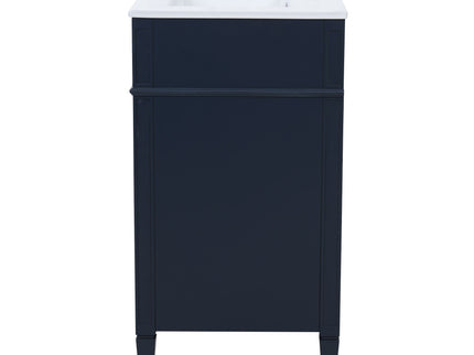 Bathroom Vanity With Top Sink, Storage Cabinet With 2 Drawers And Tip-Out Drawer