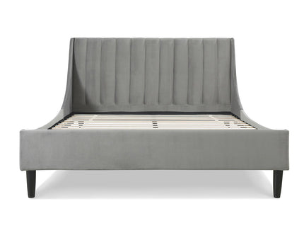 Aspen - Vertical Tufted Modern Headboard Platform Bed Set