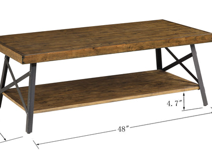 Modern Rustic Style Coffee Table
