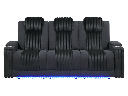 Duran - Power Reclining Sofa With Power Headrest