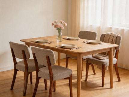 Contemporary Armless Dining Chairs (Set of 2)