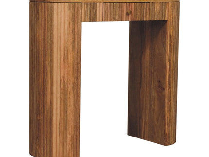 Soba - Straight Console Table - Oak