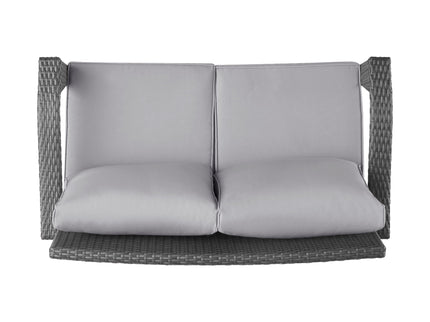 Honolulu - Loveseat - Gray / Silver