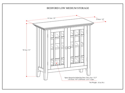 Bedford - Storage Media Cabinet