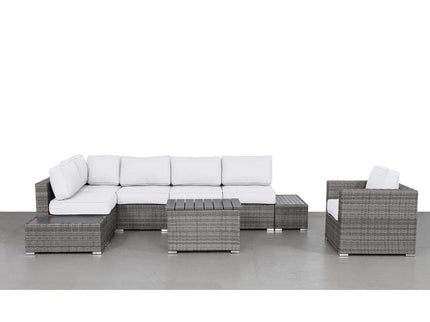 Stylish Entertainment Sectional Set, Outdoor Living