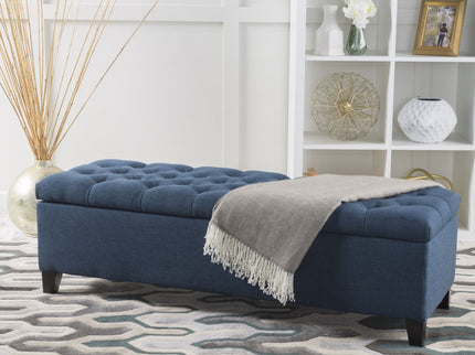 Glouster - Contemporary Storage Ottoman With Button Tufted Design