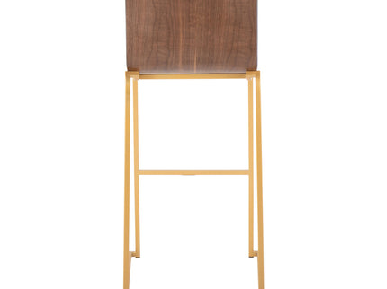 Mason Mara - Contemporary Versatile Desig Fixed Height Barstool (Set of 2)