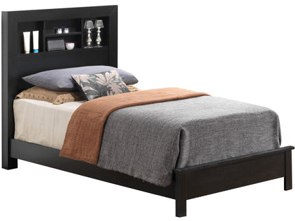 Bed With Transitional Design Stylish