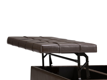 Harrison - Upholstered Coffee Table Storage Ottoman