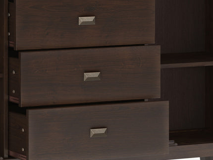 Artisan - Large Sideboard Buffet - Dark Chestnut Brown