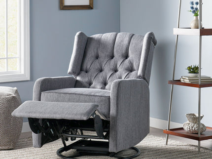Classic Design, Manual Recliner Chair With 360 Degree Swivel