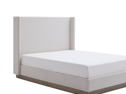 Hale - Upholstered Wingback Bed