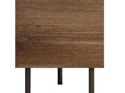 TV Stand With 2 Drawers, Media Console Table For TVs Up To 85'' - Natural