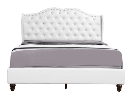 Upholstered Bed Transitional