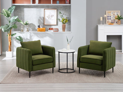Accent Chair With Pillow For Living Room