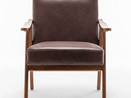 Accent Chair, Classic Mid Century Modern For Extra Seating