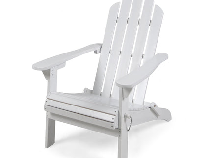 Aurascape - Outdoor Acacia Wood Foldable Adirondack Chair