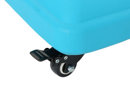 Wheelie - Stylish Square Umbrella Base With Stainless Steel Pole Handle