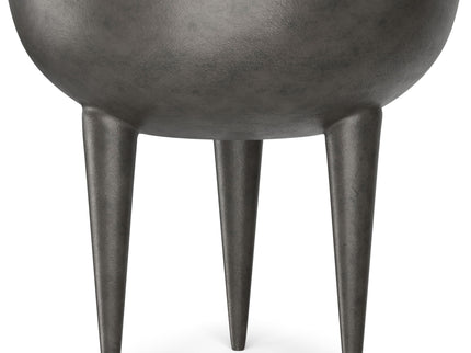 Otto - Cast Aluminum Side Table - Black