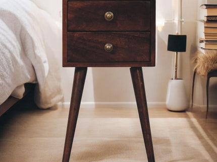 Solid Wood Mini Nightstand