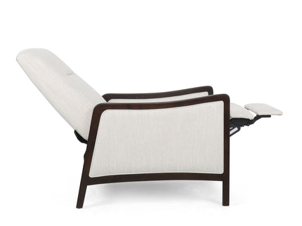 Drury - Contemporary Fabric Upholstered Pushback Recliner