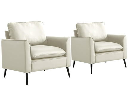 Nordic Retro Light Luxury Upholstered Sofa Chair