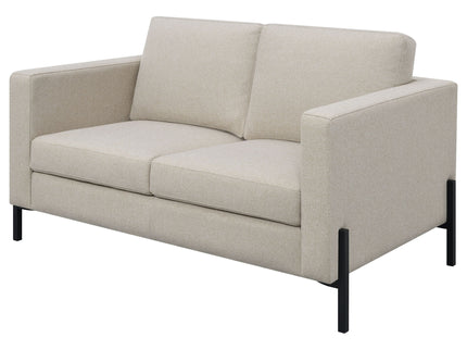 Dulcie - Loose Back Loveseat - Oatmeal