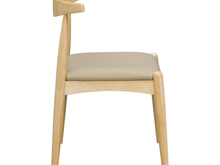 Dining Chairs With Ergonomic Backrest (Set of 2)