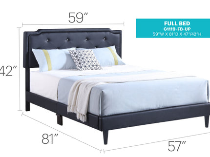 Button Tufted Bed Charming For Cozy Spaces