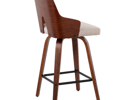 Ariana - Mid Century Modern Counter Stool (Set of 2)