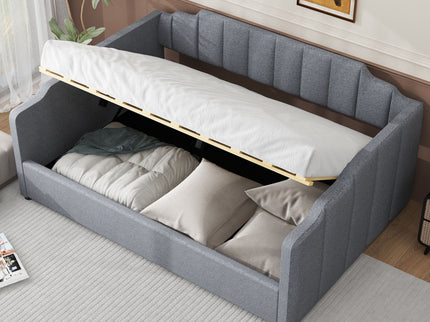 Modern Upholstered Daybed With Underneath Storage